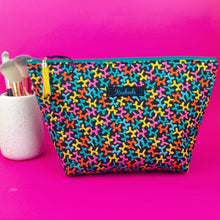 Load image into Gallery viewer, Balloon Animals Large Makeup Bag.