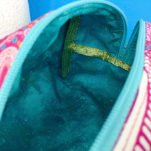 Load image into Gallery viewer, Women's Journey Large Box Cosmetic Bag. By Aboriginal Artist Debbie Scott