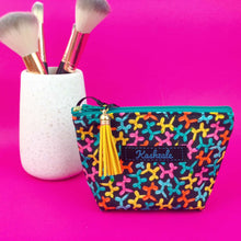 Load image into Gallery viewer, Balloon Animals Small Makeup Bag.