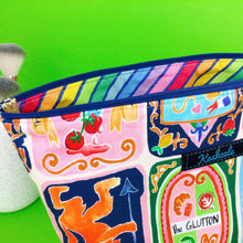 Load image into Gallery viewer, Tarot Time Large Makeup Bag.