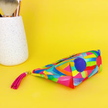 Load image into Gallery viewer, Confetti Small Makeup Bag. By Lordy Dordie Art