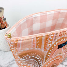 Load image into Gallery viewer, Holly Sanders Sand Hills Medium Cosmetic Bag.