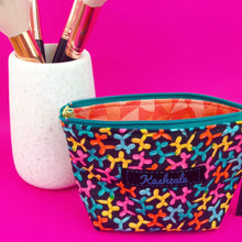 Load image into Gallery viewer, Balloon Animals Small Makeup Bag.