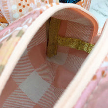 Load image into Gallery viewer, Holly Sanders Sand Hills Medium Box Makeup Bag.