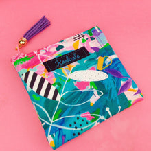 Load image into Gallery viewer, Mighty Jungle Coin Purse by Deb McNaughton - Kashzale Cosmetic Bags