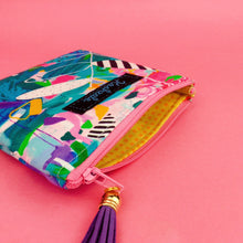 Load image into Gallery viewer, Mighty Jungle Coin Purse by Deb McNaughton - Kashzale Cosmetic Bags