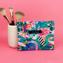 Load image into Gallery viewer, Mighty Jungle Small Clutch, Small makeup bag. Deb McNaughton Design - Kashzale Cosmetic Bags