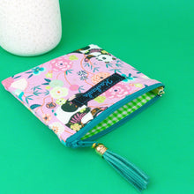 Load image into Gallery viewer, Pink Panda Coin Purse. Pink Coin Purse - Kashzale Cosmetic Bags
