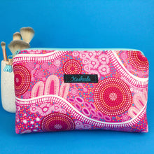 Load image into Gallery viewer, Women’s Journey Makeup Bag. Aboriginal Artist Debbie Scott