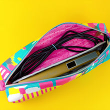 Load image into Gallery viewer, Straight 'n the Bag, Heat Resistant Travel Bag, 21st Party. - Kashzale Cosmetic Bags