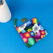 Load image into Gallery viewer, Rainbow Land Coin Purse. Kasey Rainbow Design - Kashzale Cosmetic Bags