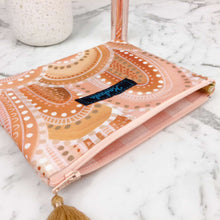 Load image into Gallery viewer, Holly Sanders Sand Hills Small Clutch, Small makeup bag.