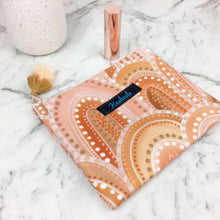 Load image into Gallery viewer, Holly Sanders Sand Hills Small Clutch, Small makeup bag.