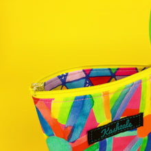Load image into Gallery viewer, Confetti Small Makeup Bag. By Lordy Dordie Art
