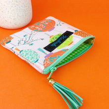 Load image into Gallery viewer, Lanterns Coin Purse. Pale Pink Coin Purse - Kashzale Cosmetic Bags