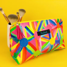 Load image into Gallery viewer, Confetti Makeup Bag. Lordy Dordie Design.