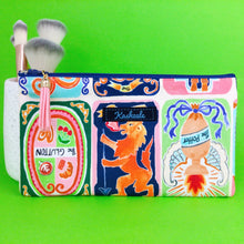 Load image into Gallery viewer, Tarot Time Zipper Pouch, Travel Pouch.