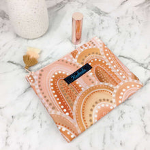 Load image into Gallery viewer, Holly Sanders Sand Hills Small Clutch, Small makeup bag.