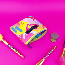 Load image into Gallery viewer, Disco Coin Purse by World of Mik Design. - Kashzale Cosmetic Bags