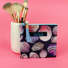 Load image into Gallery viewer, Shell Beach Coin Purse. Design by The Scenic Route. - Kashzale Cosmetic Bags