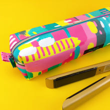 Load image into Gallery viewer, Straight 'n the Bag, Heat Resistant Travel Bag, 21st Party. - Kashzale Cosmetic Bags