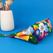 Load image into Gallery viewer, Rainbow Land Medium Cosmetic Bag. Kasey Rainbow Design. - Kashzale Cosmetic Bags