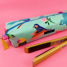 Load image into Gallery viewer, Straight 'n the Bag, Heat Resistant Travel Bag, Parrots - Kashzale Cosmetic Bags