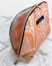 Load image into Gallery viewer, Sand Hills Double Zip Makeup Bag. Design by Holly Sanders