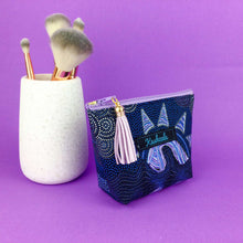 Load image into Gallery viewer, Sunset Night Dreaming Small Makeup Bag. Aboriginal Make Up Bag.