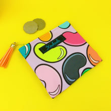 Load image into Gallery viewer, Jelly Beans Coin Purse. Kasey Rainbow Design. - Kashzale Cosmetic Bags