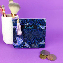 Load image into Gallery viewer, Sunset Night Dreaming Coin Purse. Aboriginal Coin Purse