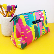 Load image into Gallery viewer, 21st Party Medium Makeup Bag.  Exclusive Design. - Kashzale Cosmetic Bags