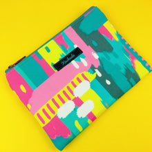 Load image into Gallery viewer, 21st Party Large Clutch.  Exclusive Design. - Kashzale Cosmetic Bags