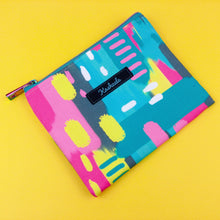 Load image into Gallery viewer, 21st Party Small Clutch, Small makeup bag. Exclusive Design. - Kashzale Cosmetic Bags