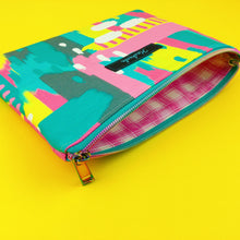 Load image into Gallery viewer, 21st Party Large Clutch.  Exclusive Design. - Kashzale Cosmetic Bags