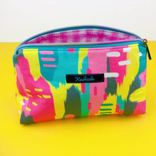Load image into Gallery viewer, 21st Party Medium Makeup Bag.  Exclusive Design. - Kashzale Cosmetic Bags