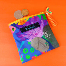 Load image into Gallery viewer, Reef Rainbow Coin Purse. Kasey Rainbow Design - Kashzale Cosmetic Bags