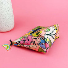 Load image into Gallery viewer, Pastel Abstract Small Makeup Bag. - Kashzale Cosmetic Bags