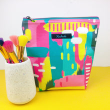 Load image into Gallery viewer, 21st Party Large Deep Makeup Bag. Exclusive Design. - Kashzale Cosmetic Bags