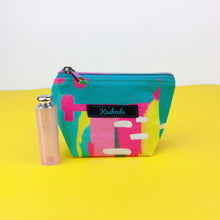 Load image into Gallery viewer, 21st Party Small Makeup Bag.  Exclusive Design. - Kashzale Cosmetic Bags