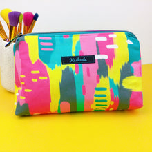Load image into Gallery viewer, 21st Party Medium Makeup Bag.  Exclusive Design. - Kashzale Cosmetic Bags