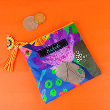 Load image into Gallery viewer, Reef Rainbow Coin Purse. Kasey Rainbow Design - Kashzale Cosmetic Bags