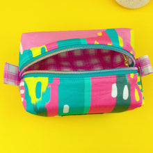 Load image into Gallery viewer, 21st Party Medium Box Makeup Bag.  Exclusive Design. - Kashzale Cosmetic Bags