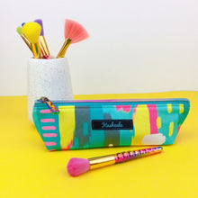 Load image into Gallery viewer, 21st Party Makeup Brush Bag. - Kashzale Cosmetic Bags