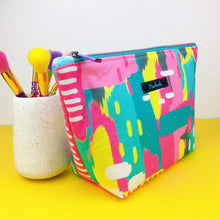 Load image into Gallery viewer, 21st Party Three Piece Makeup Bag Set. Exclusive Design. - Kashzale Cosmetic Bags
