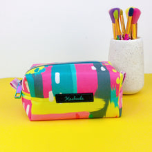 Load image into Gallery viewer, 21st Party Medium Box Makeup Bag.  Exclusive Design. - Kashzale Cosmetic Bags