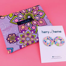 Load image into Gallery viewer, Mandala Magnifica Mauve Gift Set. Exclusive Design.(Style 1) - Kashzale Cosmetic Bags