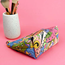 Load image into Gallery viewer, Pastel Abstract Medium Cosmetic Bag.
