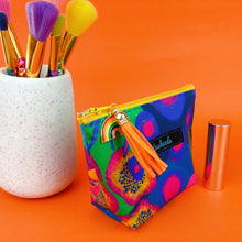 Load image into Gallery viewer, Reef Rainbow Small Makeup Bag.  Kasey Rainbow Design. - Kashzale Cosmetic Bags