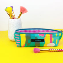 Load image into Gallery viewer, 21st Party Three Piece Makeup Bag Set. Exclusive Design. - Kashzale Cosmetic Bags
